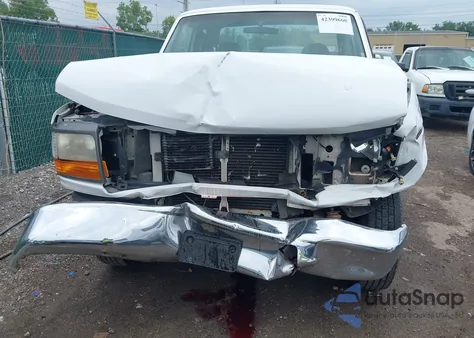 1996 Ford F250 из США, поврежденный, VIN 1FTHX25H2TEB08474